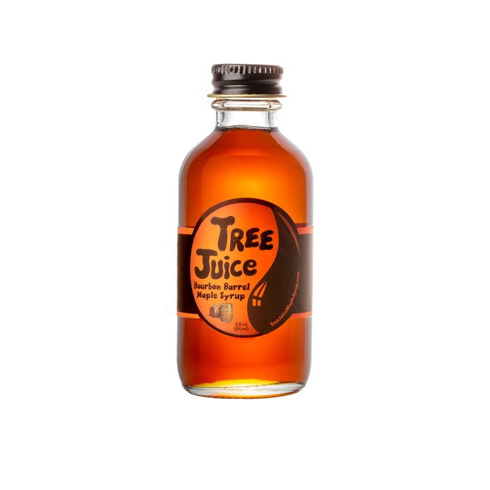 Bourbon Barrel Aged Maple Syrup - 2 oz Gift Bottle by Tree Juice