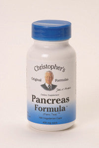 Dr. Christopher's Pancreas Formula - 100 Capsules