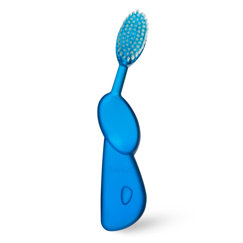 Radius Original Toothbrush - Luxury Teeth Cleaning for All (Righty, Any Color)