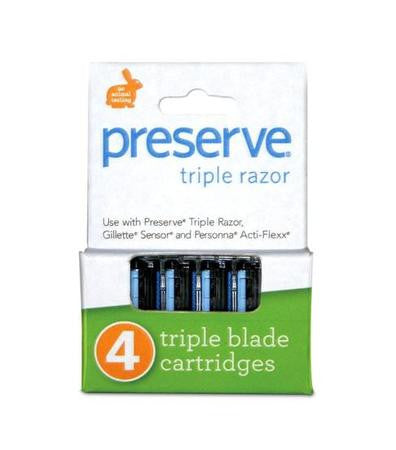 4-Pack Preserve Razors - Get a Smooth Shave!
