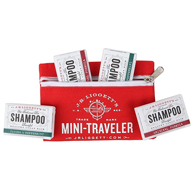 J.R Liggette's Mini Traveler Travel - Ready Shampoo Bars