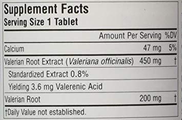Planet's Full Spectrum Valerian Extract - 60 Tabs for Restful Sleep