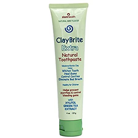 Claybrite EXTRA Mineral Toothpaste - 4 oz Tube: The Ultimate Oral Care Solution by Zion Health
