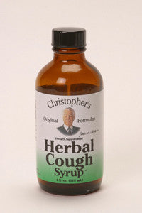 Dr. Christopher's 4oz Herbal Cough Syrup - Natural Relief!