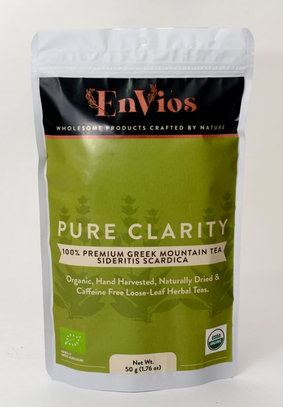 EnVios Greek Mountain Tea - 50g Hand - Picked in Greece