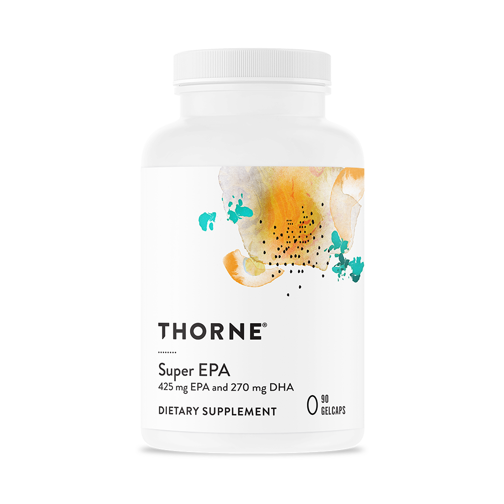 Thorne Super EPA 90 Gelcaps - Premium Fish Oil for Overall Wellness