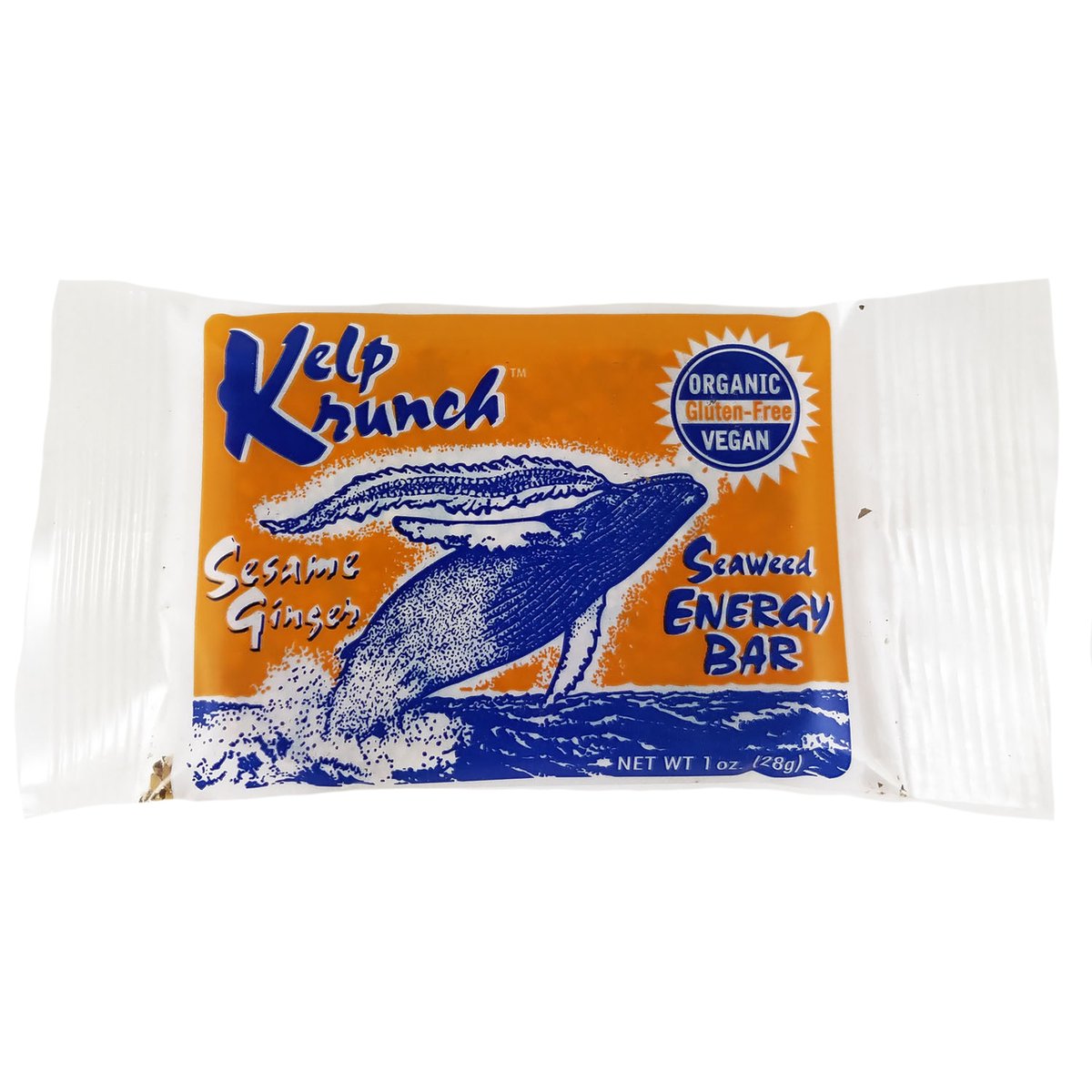 Irresistible Kelp Crunch Ginger Seaweed & Sesame Energy Bar