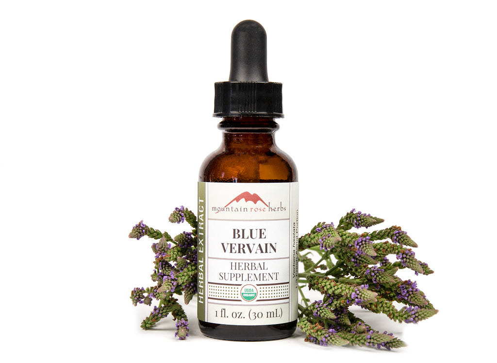 Mountain Rose Herbs' Premium Blue Vervain 1 oz Herbal Extract - Nature's Wellness Elixir