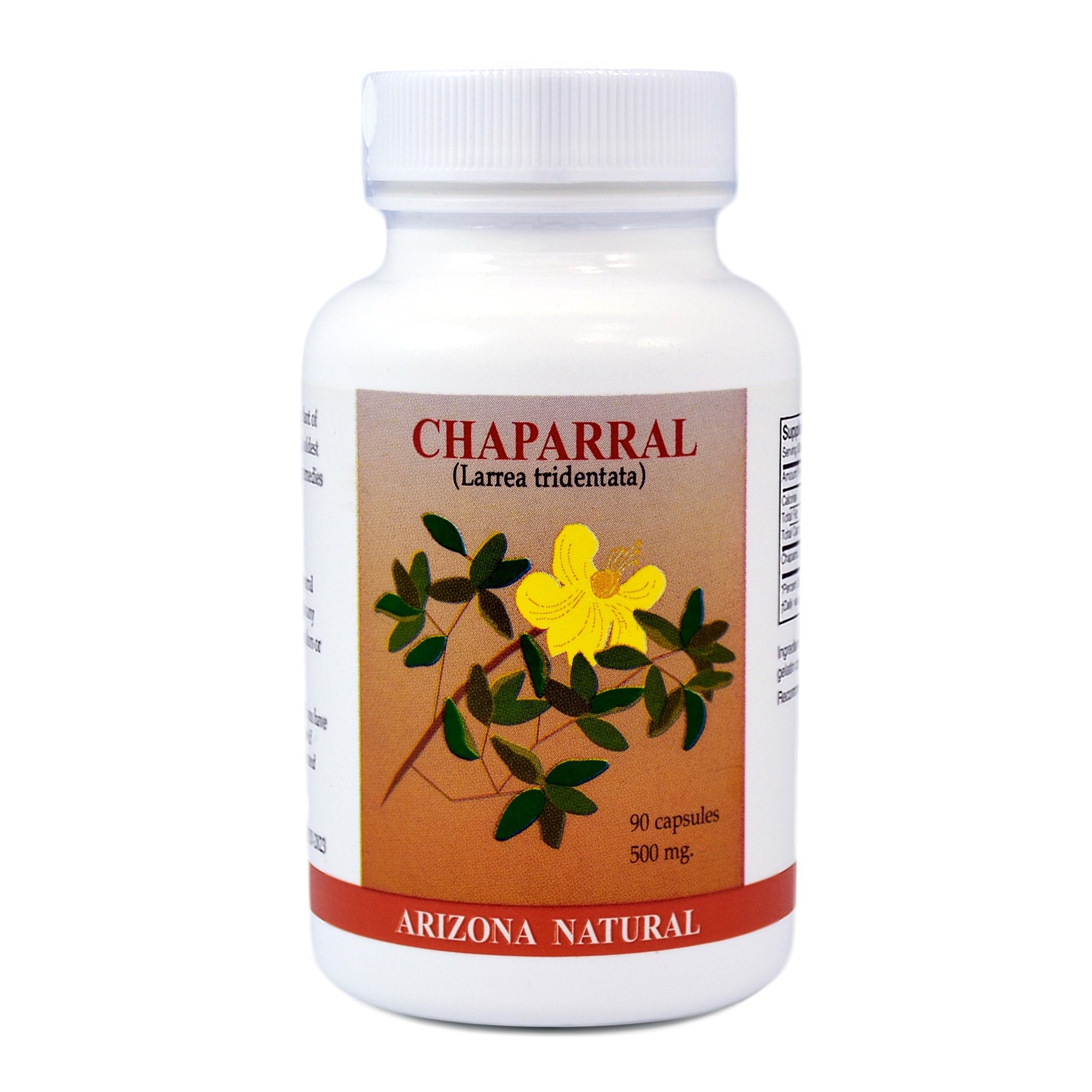 Arizona Natural Chaparral (Larrea tridentata) 500mg - 90 Capsules: The Desert's Medicinal Marvel