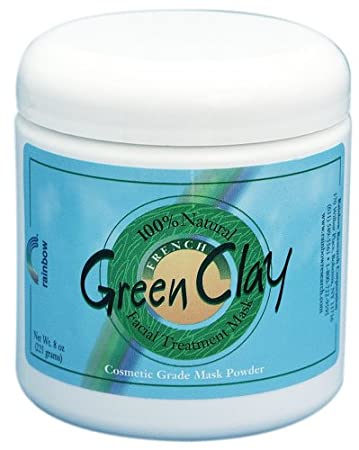 Rainbow Research 8 oz 100% Pure & Natural French Green Clay - Transform Your Skin!