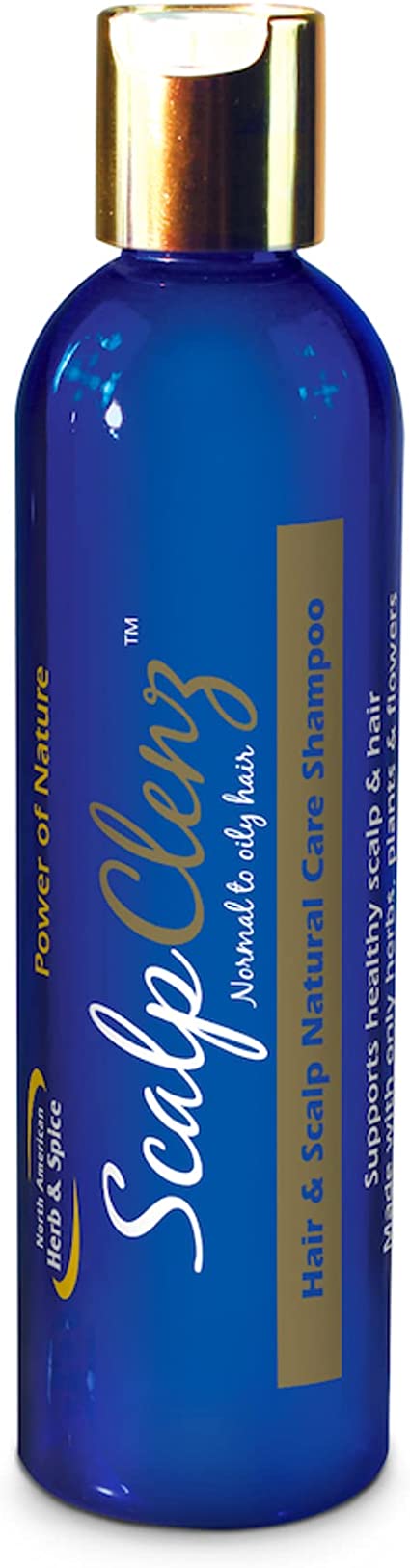 ScalpClenz Original 8oz Shampoo - North American Herb & Spice: The Ultimate Natural Haircare Solution