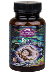Dragon Herbs Pearl Powder - 100 Vegetarian Capsules for Inner-Out Skin Beauty