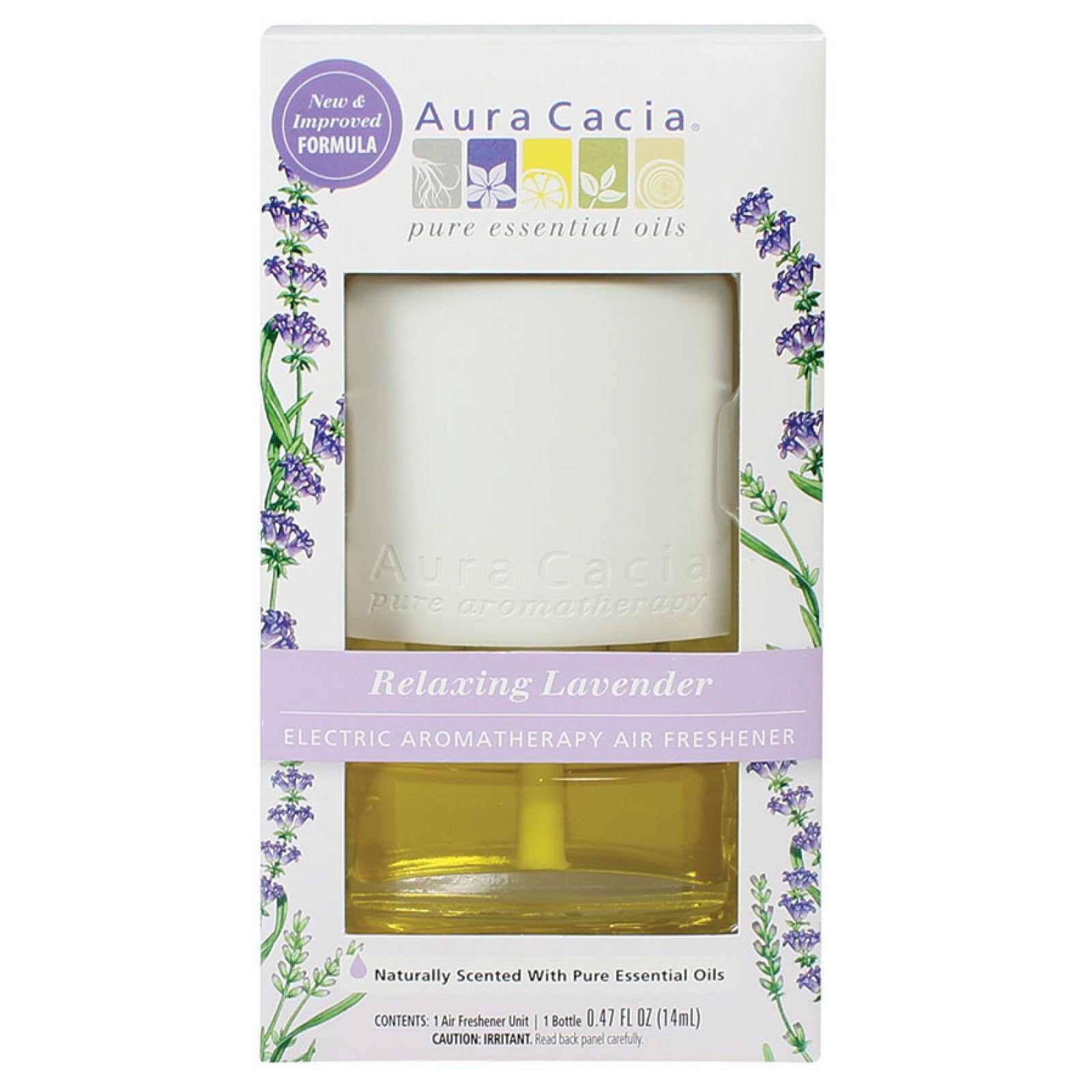 Aura Cacia Electric Air Freshener - Enchanting Relaxing Lavender
