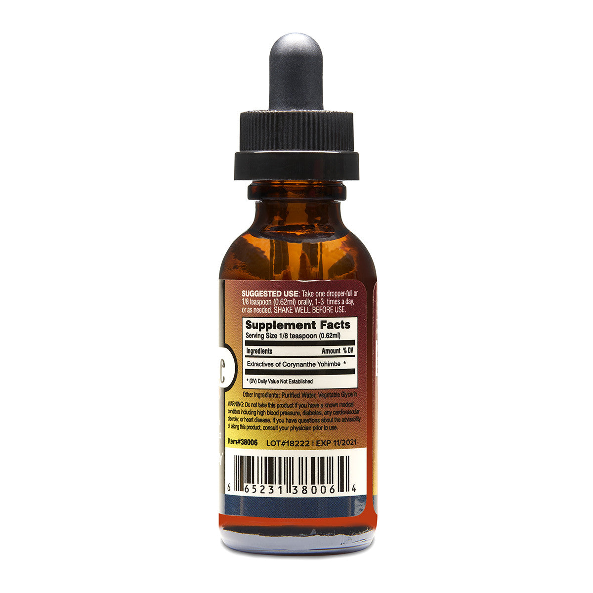 Yohimbe Express - 1 oz Potent Yohimbe Herb Extract by Amazing Herbs - A Must-Have!