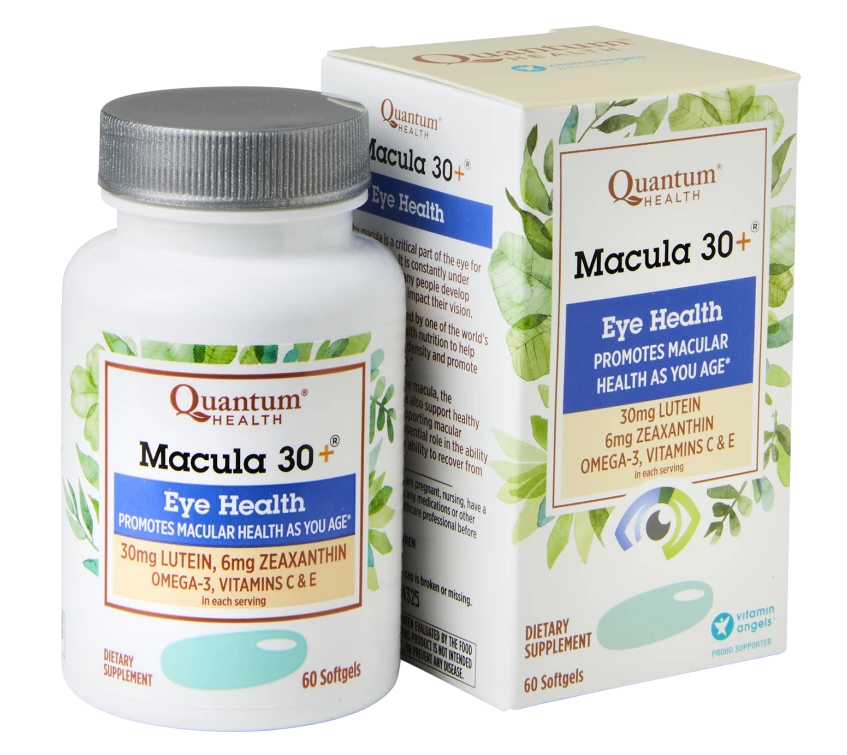 Quantum Health Macula 30+ 60 Softgels - Transform Your Macular Health