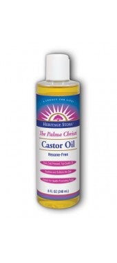8oz Heritage Palma Christi Castor Oil - A Time - Honored Healing Elixir