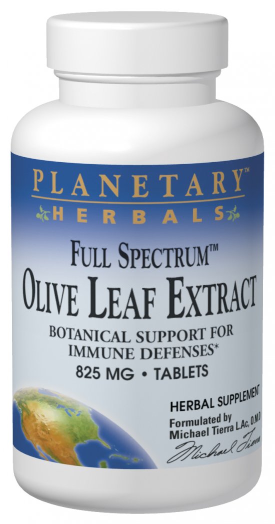 Planetary Formulas' Premium Full Spectrum Olive Leaf Extract
