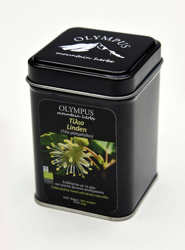 Delicious Greek Linden Tea - 20g Tin from Olympus