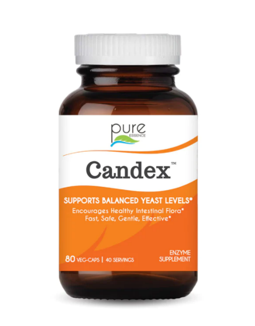 Candex 80 Vegetarian Capsules: The Ultimate Solution for Balanced Yeast Levels by Pure Essence