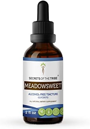 Meadowsweet Magic: 2oz Alcohol-Free Herbal Extract - Tribe's Hidden Secret