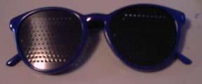 Kids' Blue Natural Eyes Pinhole Glasses with Book - A Must - Have!