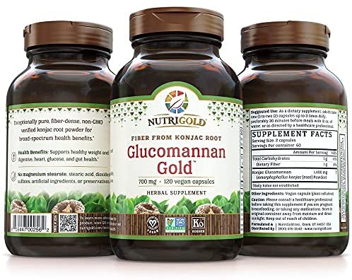 Nutrigold's Glucomannan Gold: Premium Konjac Root for Optimal Health