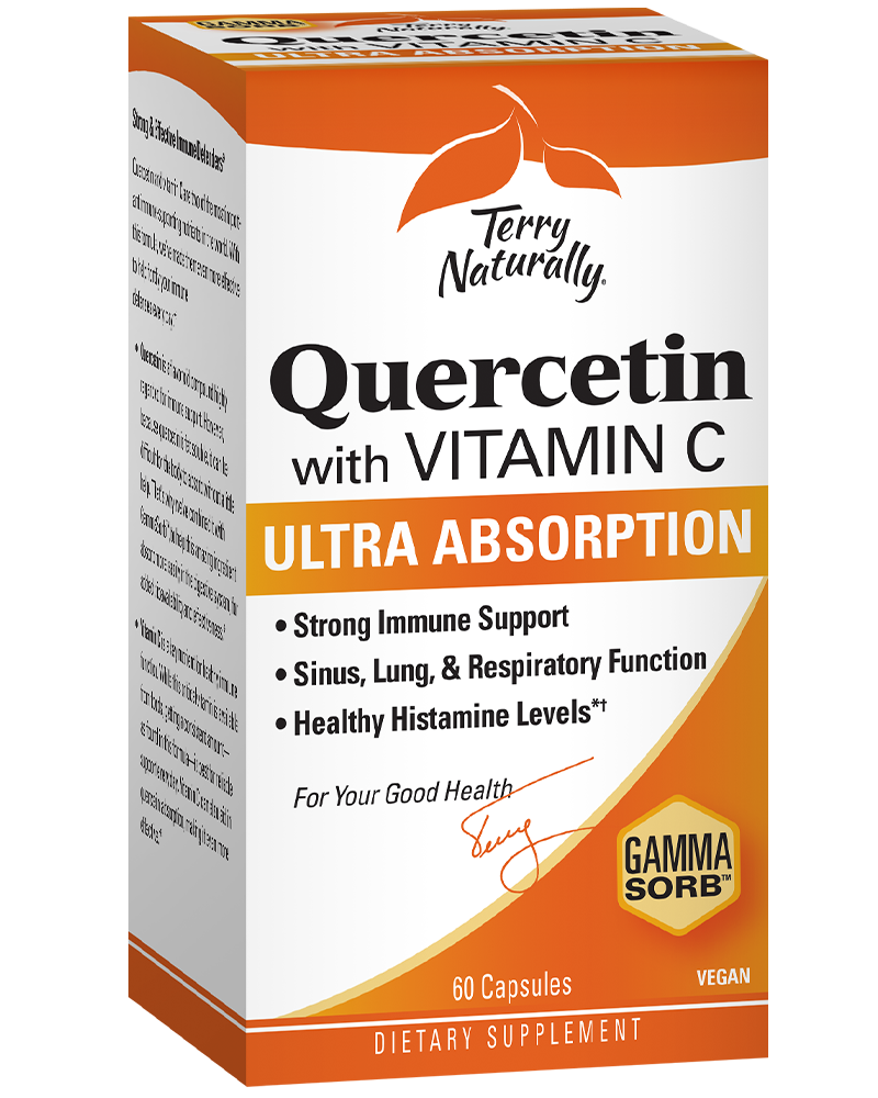 Terry Naturally's Ultra Absorb Quercetin with Vitamin C - 60 Capsules
