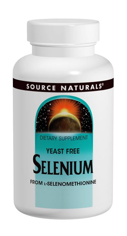 Source Naturals Selenium Yeast Free 100 Mcg Tablets - Your Powerful Antioxidant Shield!