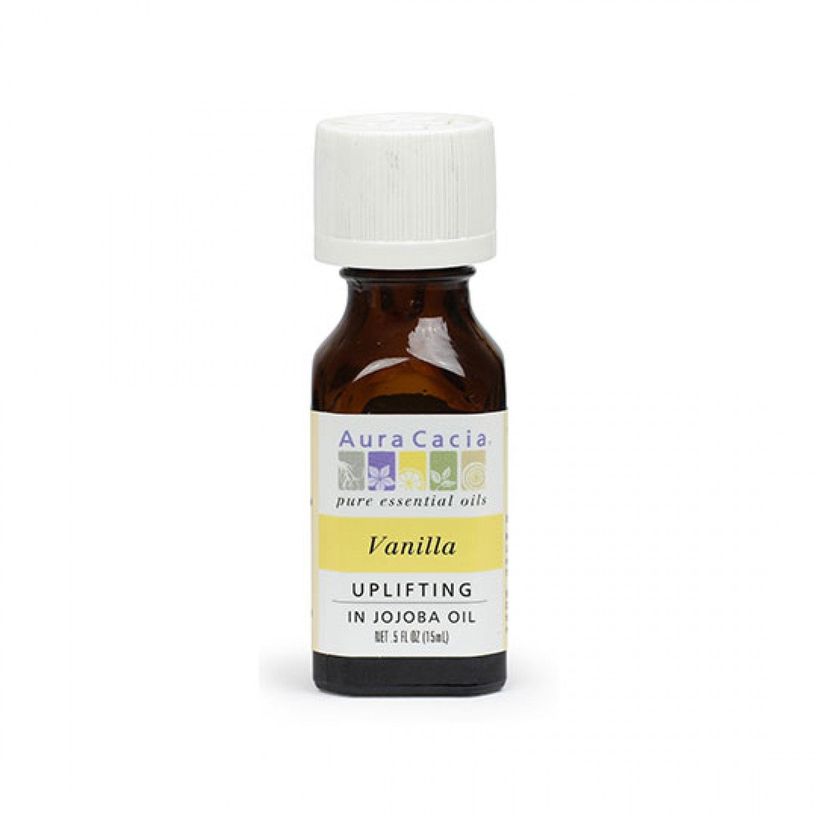 Aura Cacia Vanilla Absolute with Jojoba Essential Oil