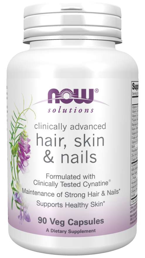 NOW Foods Clinically Advanced Hair, Skin & Nails - 90 Vegetarian Capsules