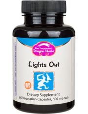 Dragon Herbs Lights Out 100 - Vegetarian Sleep Support Capsules