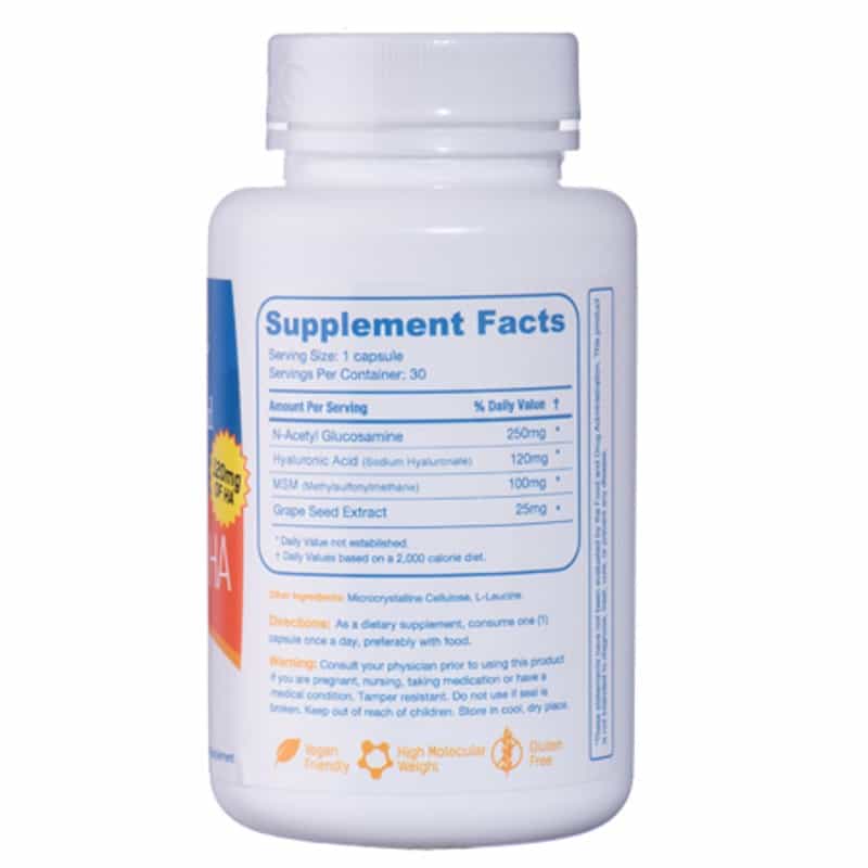 OPTIMIZE HA - Whole Body Hydration Hyaluronic Acid Capsules (HYALOGIC) - 30 Count