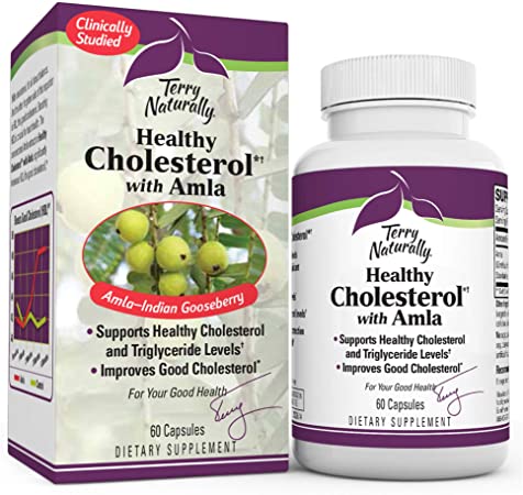 Terry Naturally Amla for Healthy Cholesterol - 60 Capsules