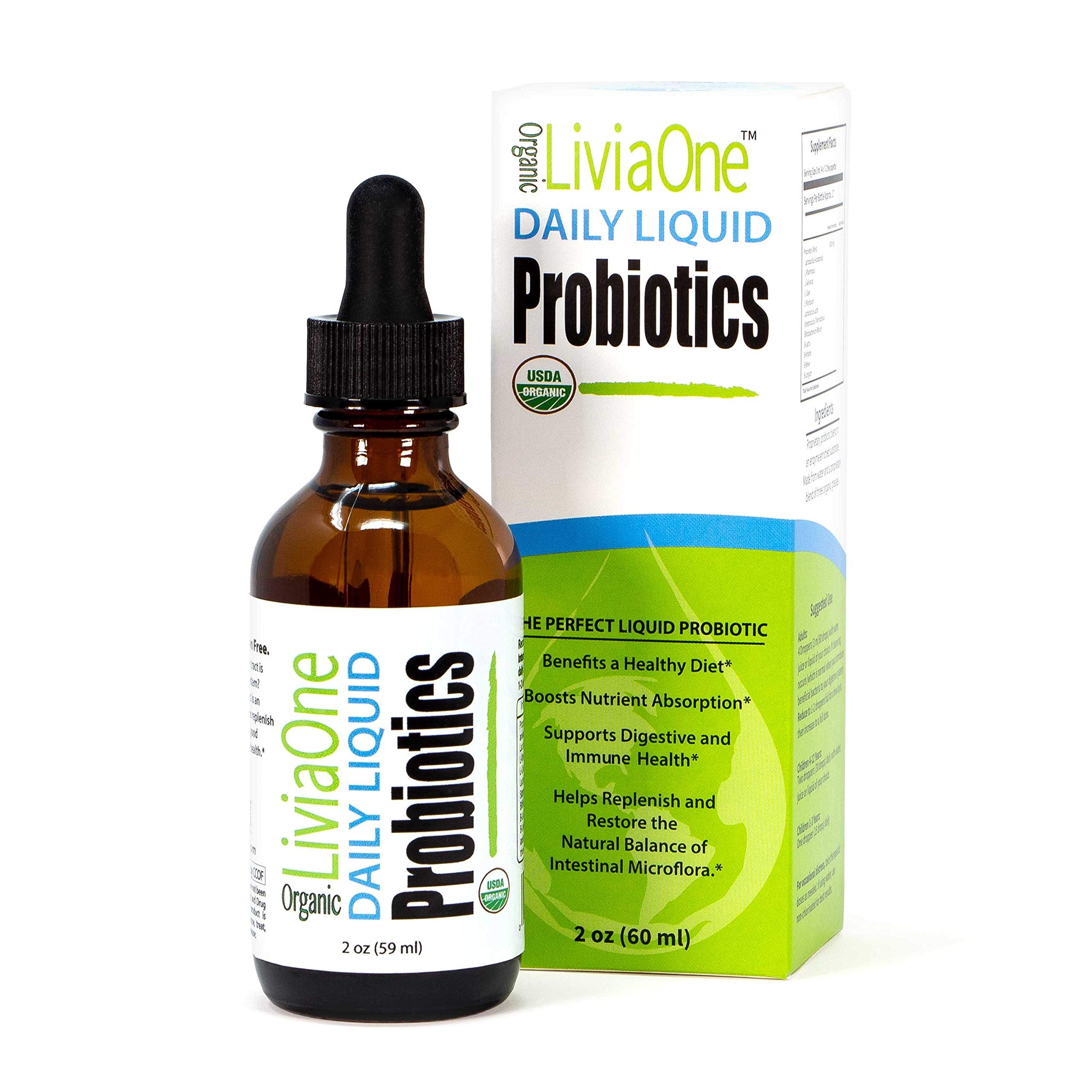 LiviaOne Daily Liquid Probiotics 2 oz - Your Key to Optimal Health!