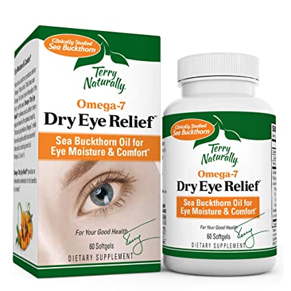 Terry Naturally's Omega 7 Dry Eye Relief - 60 Softgels