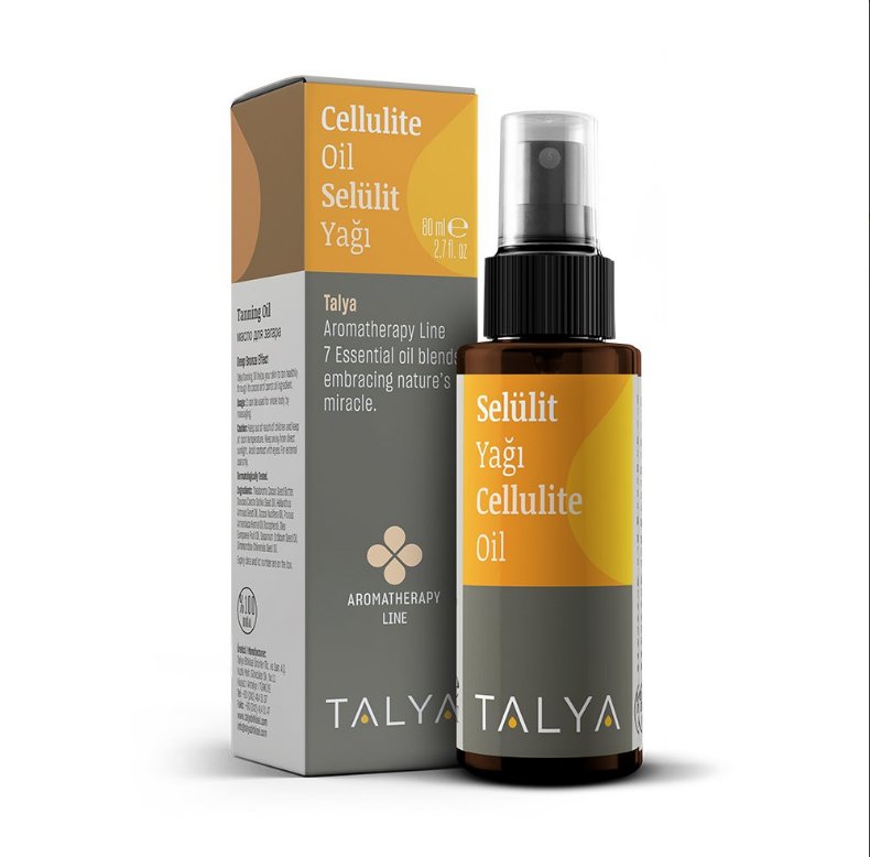 Turkish Talya Herbal Cellulite Oil - 2.7 oz
