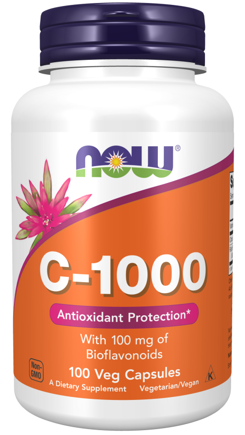 NOW Foods C-1000 Antioxidant Protection - 100 Vegetarian Capsules: Your Immunity Booster!