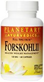 Planetary Ayurveda's Powerful Full Spectrum Forskohlii 130mg - 60 Capsules