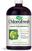 Natures Way Chlorofresh Chlorophyll - Mint (16 oz) - A Refreshing Health Elixir
