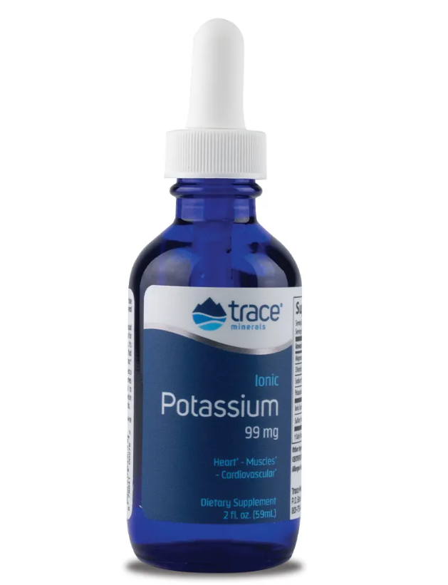 Powerful Ionic Potassium 2 oz Dropper - Trace Minerals