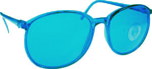 9-Color Therapy Glasses Set with Enlightenment Healing E-book