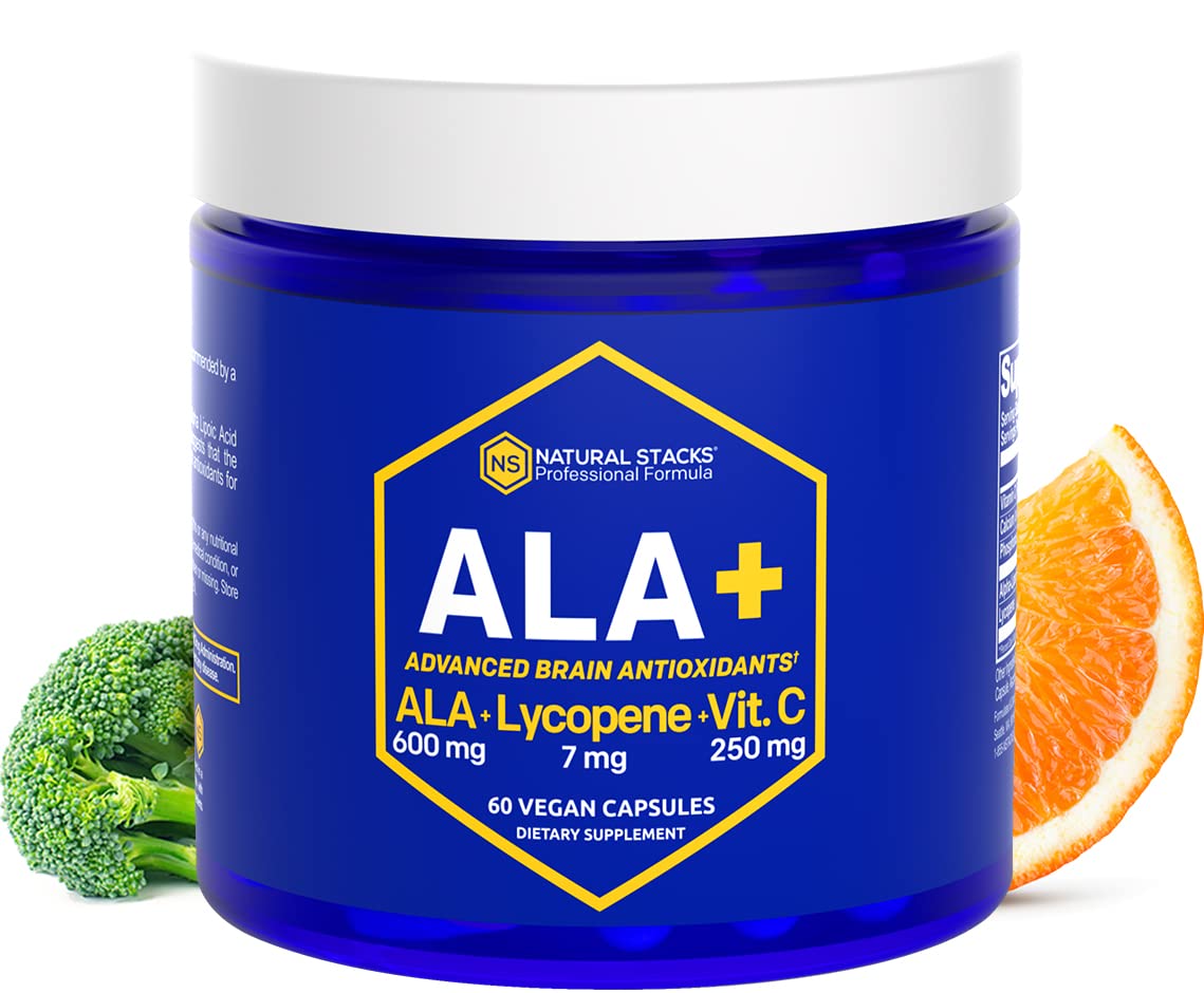 ALA+ Vegan Capsules: Unleash Your Brain's Potential with Advanced Antioxidants!