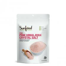 Sunfood Himalayan Fine Ground Pink Salt - 1 Pound Bag