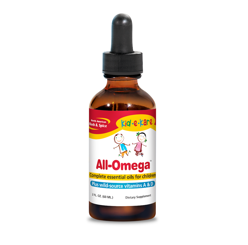 Kid-E-Kare All-Omega 2 oz - Premium Children's Supplement by North American Herb & Spice