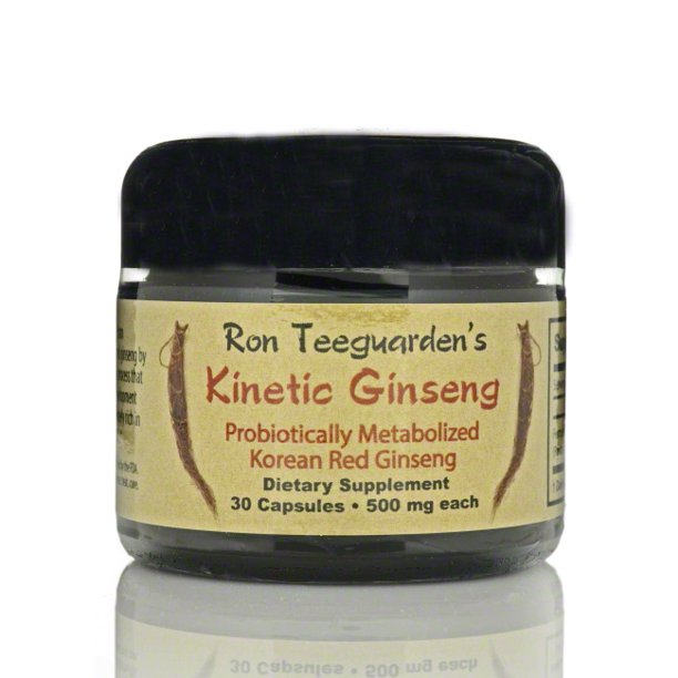 Dragon Herbs' Kinetic Ginseng: 500mg, 30 Capsules of Pure Energy