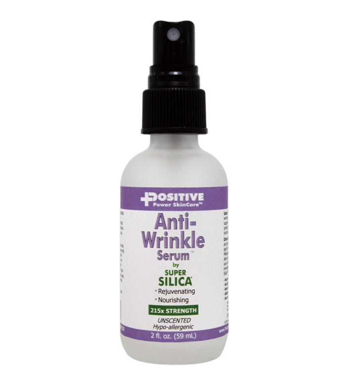 Super Silica Anti-Wrinkle Serum 2 oz Topical Spray - Positive Power Nutritionals: Rejuvenate Your Skin Now!
