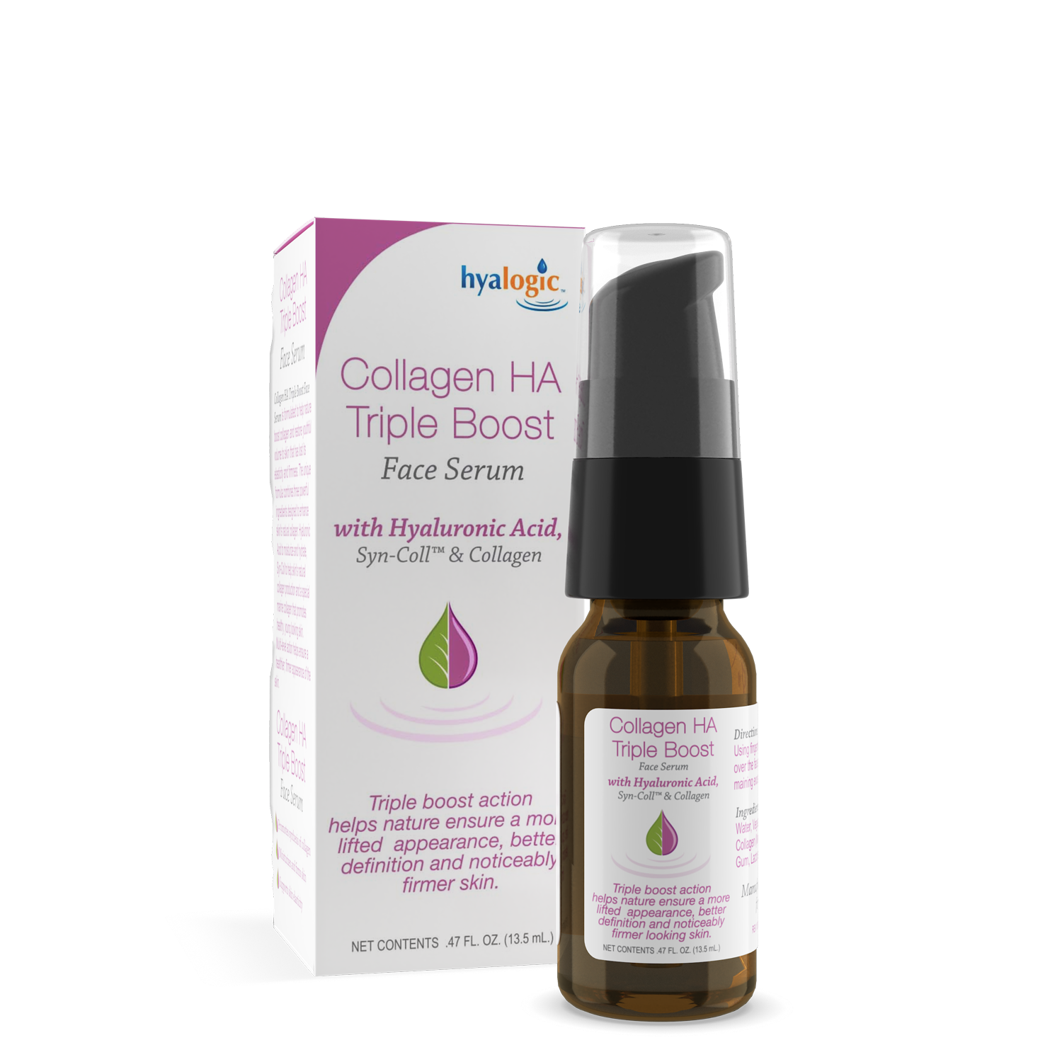 Hyalogic Collagen HA Triple Boost Face Serum - 0.47oz: Transform Your Skin Now!