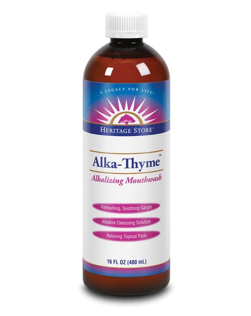 Heritage Store Alka-Thyme Alkalizing Mouthwash - 16 oz