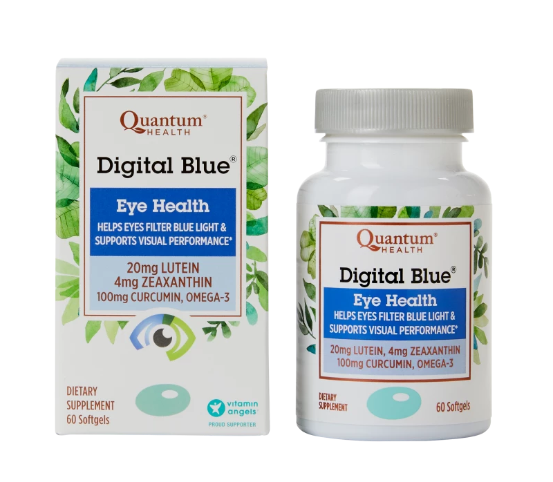 Digital Blue 60 Softgels: Your Ultimate Eye Shield Against Blue Light - Quantum Health