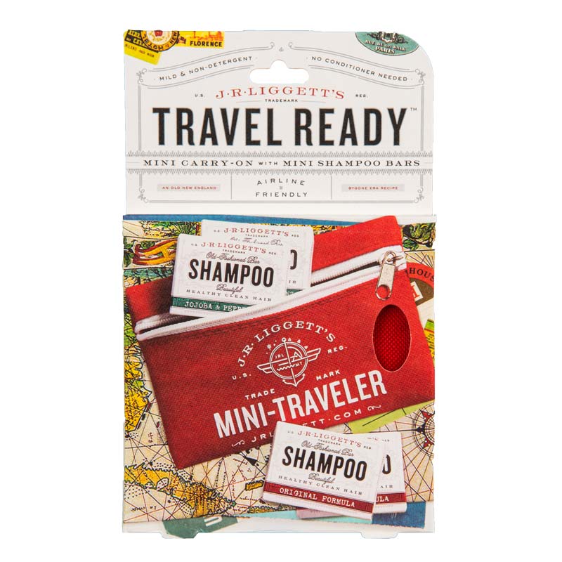J.R Liggette's Mini Traveler Travel - Ready Shampoo Bars